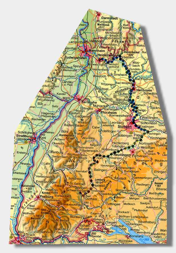 Karte Tour 2005-08-27
